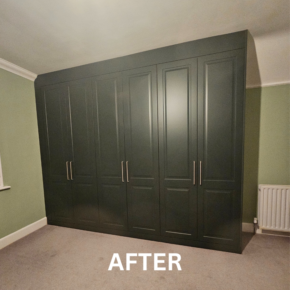 After image of bespoke furniture upgrade in Lilliput by RW Carpentry